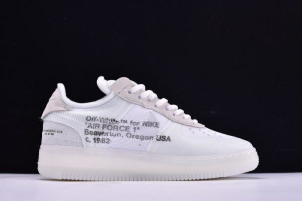 Nike Air Force 1 Low Ofw All White Ao4606-100