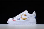 Nike Air Force 1 Mid ''07 X S*P*E Nba White Aq8017-101