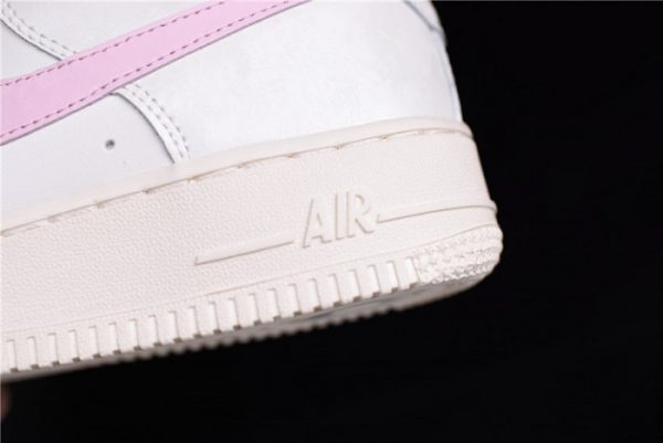 Nike Air Force One 1 Low Sail Artic Pink Satin Gs Womens 314219-130