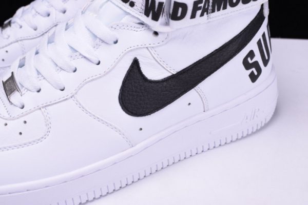 Nike S*P*E Air Force 1 One High White World Famous 698696-100