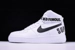 Nike S*P*E Air Force 1 One High White World Famous 698696-100