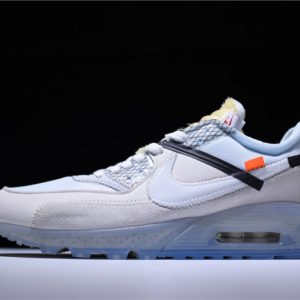 Ofw X Nike Air Max 90 Sail Muslin Virgil Abloh Aa7293-100