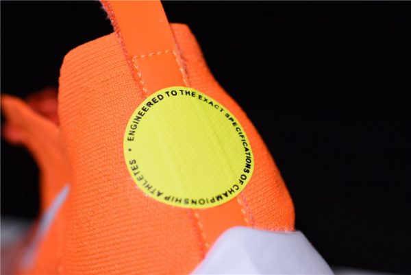 Nike X Ofw Zoom Fly Mercurial Flyknit Total Orange Ao2115-800