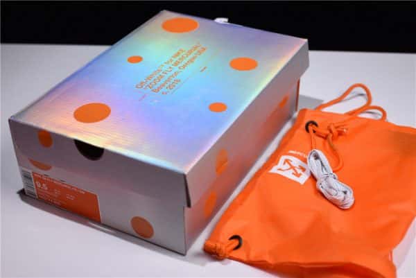 Nike X Ofw Zoom Fly Mercurial Flyknit Total Orange Ao2115-800