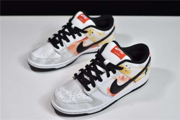 Nike Sb Dunk Low Raygun Tie-Dye White Bq6832-101
