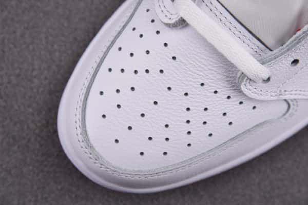 Air Jordan 1 Retro Low White Varsity Red 705329-101