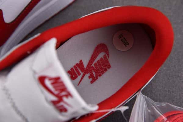 Air Jordan 1 Retro Low White Varsity Red 705329-101