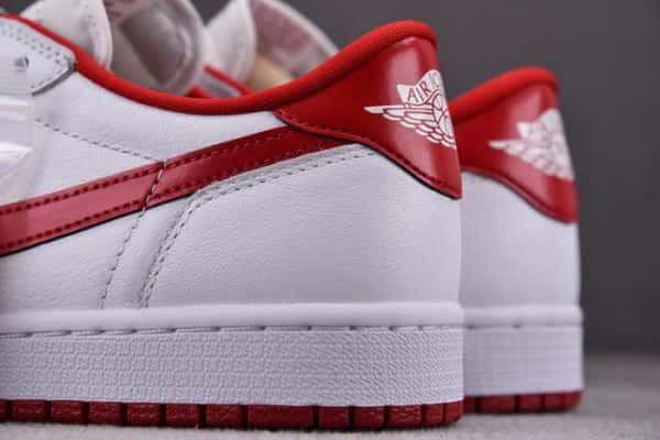 Air Jordan 1 Retro Low White Varsity Red 705329-101