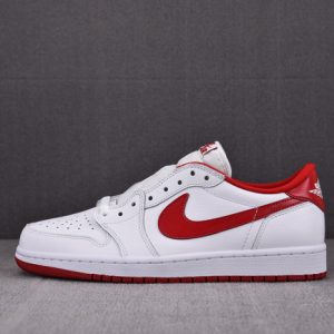 Air Jordan 1 Retro Low White Varsity Red 705329-101