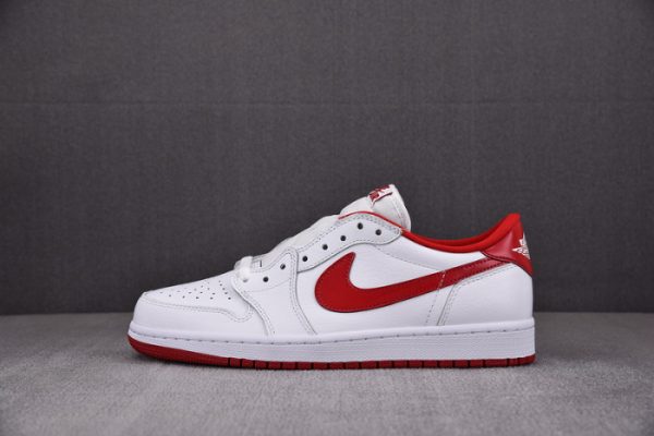 Air Jordan 1 Retro Low White Varsity Red 705329-101