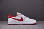 Air Jordan 1 Retro Low White Varsity Red 705329-101