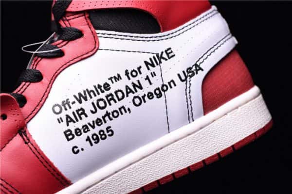 Ofw Air Jordan 1 Retro Chicago The Ten Aa3834-101