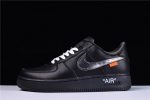 Ofw X Nike Air Force 1 07 Low Black Av5210-001