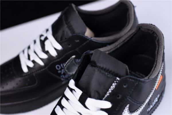 Ofw X Nike Air Force 1 07 Low Black Av5210-001