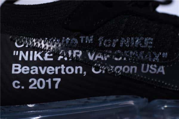 Ofw X Nike Air Vapormax Fk Black Aa3831-002