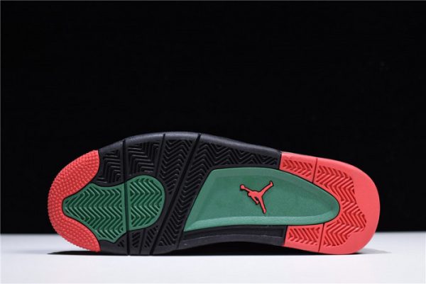Air Jordan 4 Gorge Green Varsity Red Aq3816-063