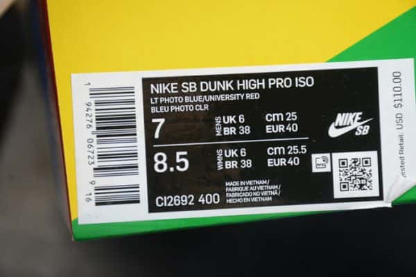 Nike Sb Dunk High Doraemon Ci2692-400