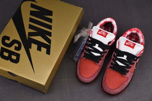 Nike Sb Dunk Low Concepts Red Lobster 313170-661