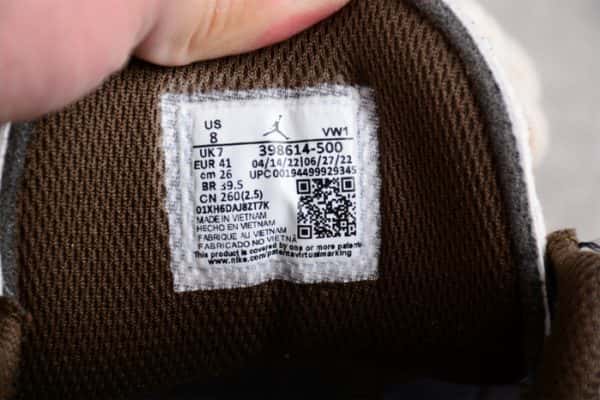 Air Jordan 3 Retro Se White Dark Brown Green Shoes 398614-500