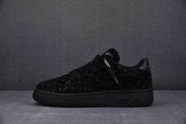 Nike Low Air Force 1 X Full Black