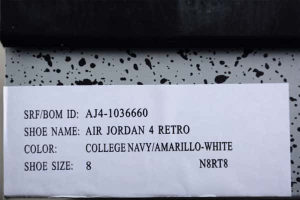 Air Jordan 4 Retro Michigan (Pe) Aj4-1036660