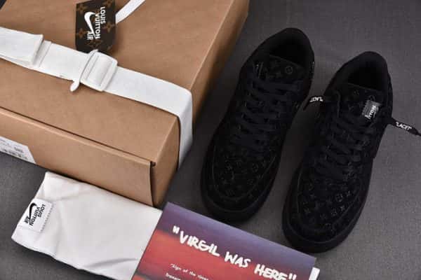 Nike Low Air Force 1 X Full Black