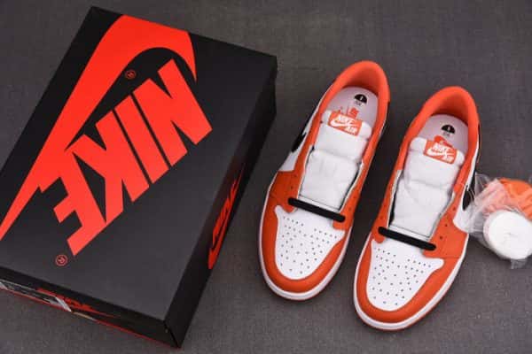 Air Jordan 1 Low ''White Orange'' Z0775-801