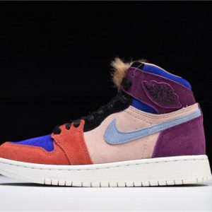 Aleali May Air Jordan 1 Viotech Fur Tongues Bv2613-600