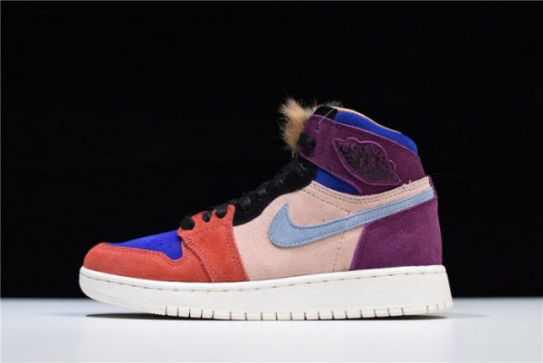 Aleali May Air Jordan 1 Viotech Fur Tongues Bv2613-600