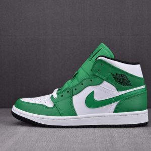 Air Jordan 1 Mid Lucky Green (Gs) Dq8423-301