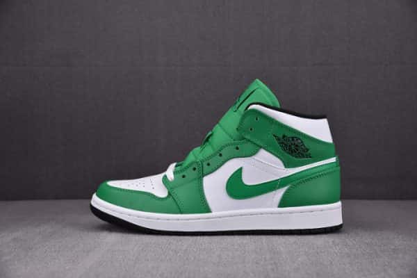 Air Jordan 1 Mid Lucky Green (Gs) Dq8423-301