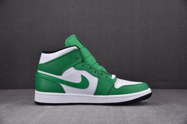 Air Jordan 1 Mid Lucky Green (Gs) Dq8423-301