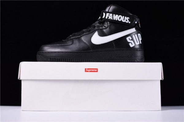 S*P*E Nike Air Force 1 High Sp Black Ds F/W 698696-010
