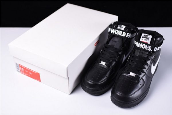 S*P*E Nike Air Force 1 High Sp Black Ds F/W 698696-010