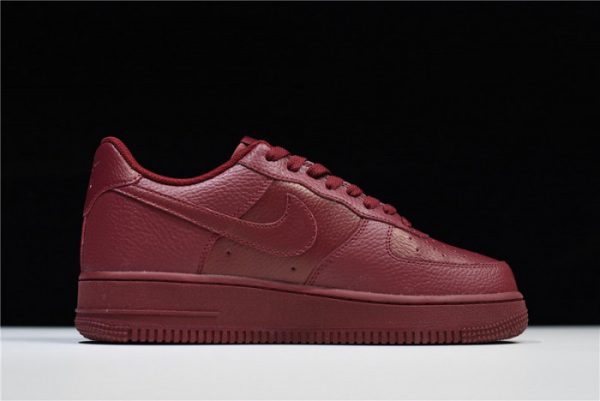 Nike Air Force 1 Low 07 Lthr Sail Team Red Aj7280-600