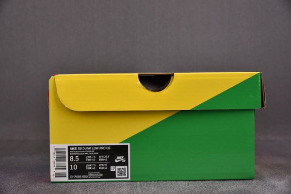 Nike Sb Dunk Low Pro Parra Abstract Art Dh7695-600