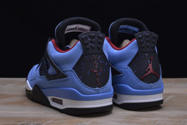Travis Scott X Air Jordan 4 ¡°Houston Oilers¡± University Blue 308497-406