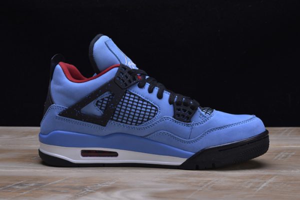 Travis Scott X Air Jordan 4 ¡°Houston Oilers¡± University Blue 308497-406