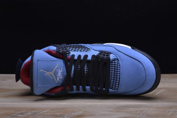 Travis Scott X Air Jordan 4 ¡°Houston Oilers¡± University Blue 308497-406