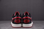 Air Jordan 1 Low Reverse Black Toe Dc0774-160