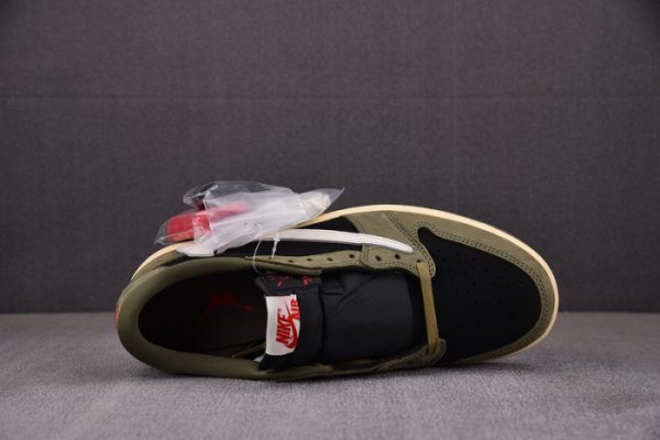 Travis Scott X Air Jordan 1 Low Og ¡°Black Olive¡± Dm7866-002