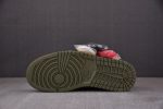 Travis Scott X Air Jordan 1 Low Og ¡°Black Olive¡± Dm7866-002