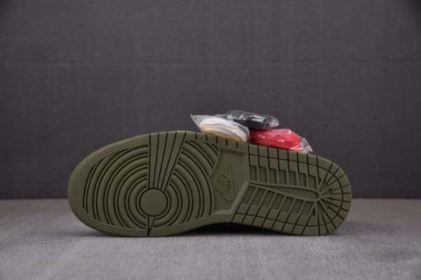 Travis Scott X Air Jordan 1 Low Og ¡°Black Olive¡± Dm7866-002