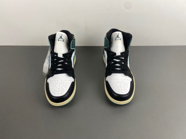 Air Jordan 1 Mid Se Oxidized Green Fq7818-100
