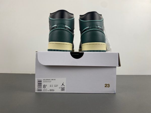 Air Jordan 1 Mid Se Oxidized Green Fq7818-100