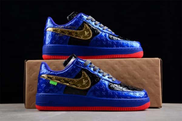 Nike Low Air Force 1 X Royal Blue Black
