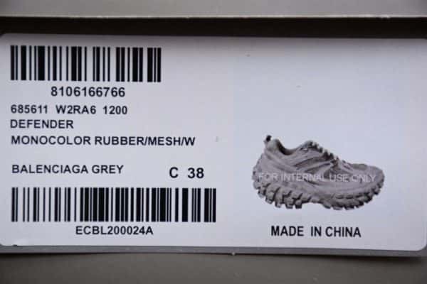 Sneaker Defender Rubber 5000074