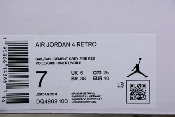 Air Jordan 4 Canvas Wmns Dq4909-100