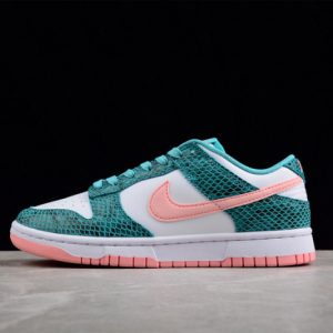 Nike Dunk Low Teal Snakeskin Dr8577-300
