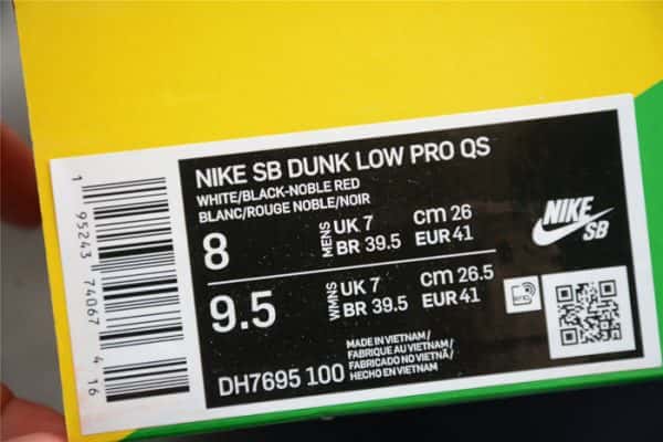 Parra X Nike Sb Dunk Low Dh7695-100